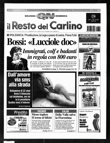 Il Resto del Carlino : giornale dell'Emilia